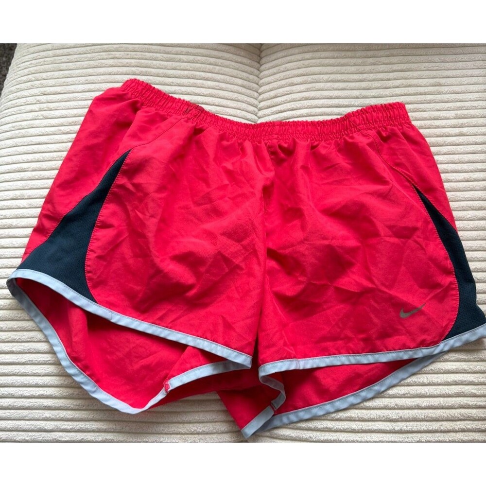 Pink Nike Running Shorts Women's Size Medium M Lined Gym Workout Athletic
